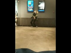 Being freaky in a movie theater