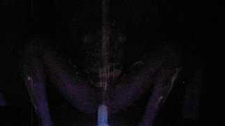 Young Amateur Rides A Huge Glow In The Dark Dildo