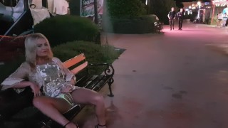 Masturbation In Public In Front Of Tourists In The Heart Of The City Pee On The Street