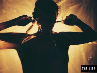 teen with perfect tits masturbating on plastic