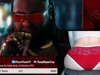 Femboy Slut Reacts to Cyberpunk 2077 Keanu Reeves Trailer