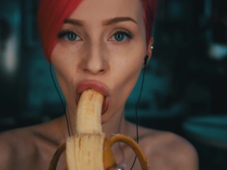 ASMR Brincando com Banana FIND ME ON FANSLY - MYSWEETALICE (PATREON - MYKINKYDOPEASMR)