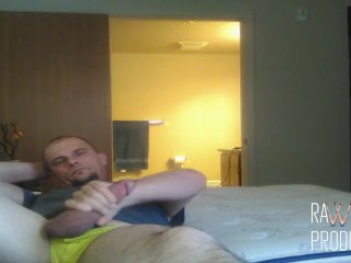 Stroking my cock until I cum
