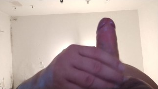 fat man wichst