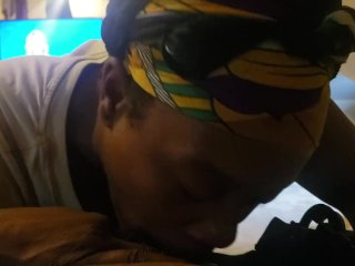Sucking cock