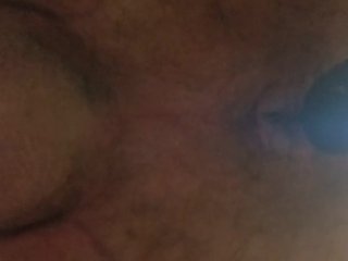 Small dildo in my tight ass