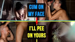 CUM ON MY FACE I'LL PEE ON YOURS! - PREVIEW