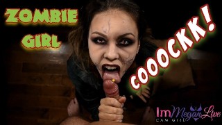 PREVIEW OF A ZOMBIE GIRL STARVING FOR COCK