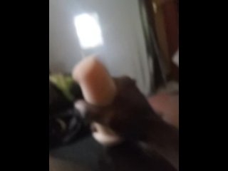 Fleshlight moan and fuck