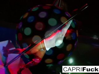 Sexy Stripper Capri fucks a hung customer