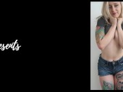 Preview 3 of Ass worship JOI denim shorts with blonde babe Sally Jane
