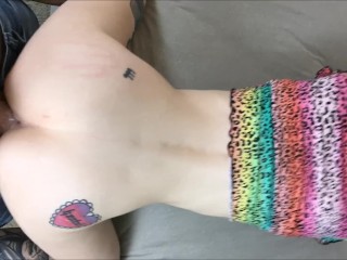 Watch my Creamy Pussy Bounce on his Cock [POV Doggie Style]