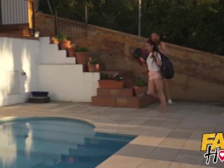 Fake Hostel Beauties are lost in the heat and need a place to rest screenshot number 2