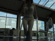 Preview 1 of Lada Poleshuk underwater show big tits short hair