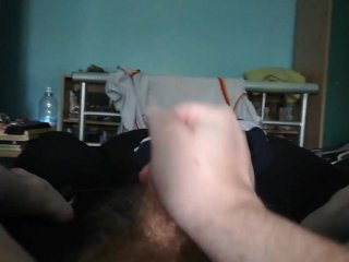 Morning small dick wank