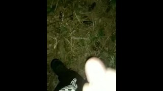Masturbating In The Woods While Camping