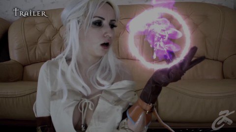 Ciri. Fucked by magic. KsuColt. Cosplay, Horse, DP, creampie, FuckMachine.