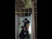 Preview 4 of Heather Kane Fucks Doggystyle in Construction Site