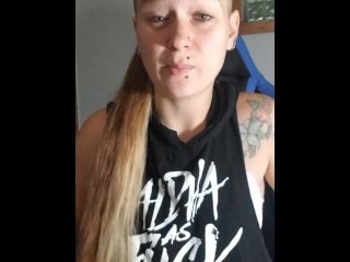 Queen frostbitten humiliates and spits in yourface