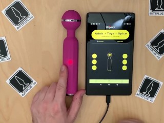 Buttpluggin' with Qdot - Youou Bluetooth AV Wand Vibrator Unboxing