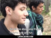 Preview 6 of LatinLeche - Cute Latino Boy Gets His Asshole Creampied By A Hung Stud