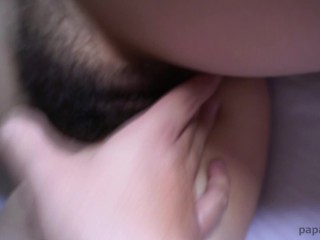 POV fingering young pussy till she squirts
