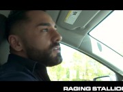 Preview 1 of RagingStallion Wow! Does This Ride Share Only Pickup Gay Hotties!?