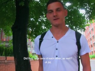 CZECH HUNTER 436 -  Athletic Jock On His Way Home Gets Picked Up & Barebacked