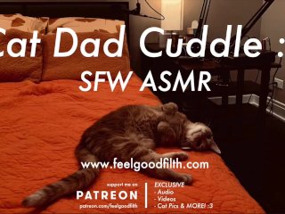 sfw, aftercare, cuddle, solo male