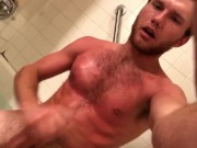 Preview 4 of Oily muscular masturbation