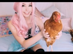 Belle Delphine strokes two BIG cocks - Screenshot 15 of 16 - Belledelphine