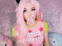 Belle Delphine gets DOUBLE penetrated - Screenshot 8 of 16 - Petite