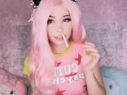 Preview 5 of Belle Delphine gets DOUBLE penetrated