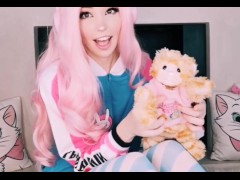 Belle Delphine plays with her PUSSY - Screenshot 13 of 16 - Petite