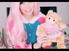 Belle Delphine plays with her PUSSY - Screenshot 15 of 16 - Petite