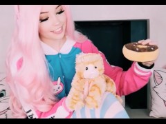 Belle Delphine plays with her PUSSY - Screenshot 7 of 16 - Petite
