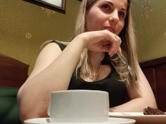 Remote Vibrator in Public Place - Letty Black