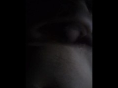 Non-Op Transwoman Masturbating At Night (No Cum/Orgasm)