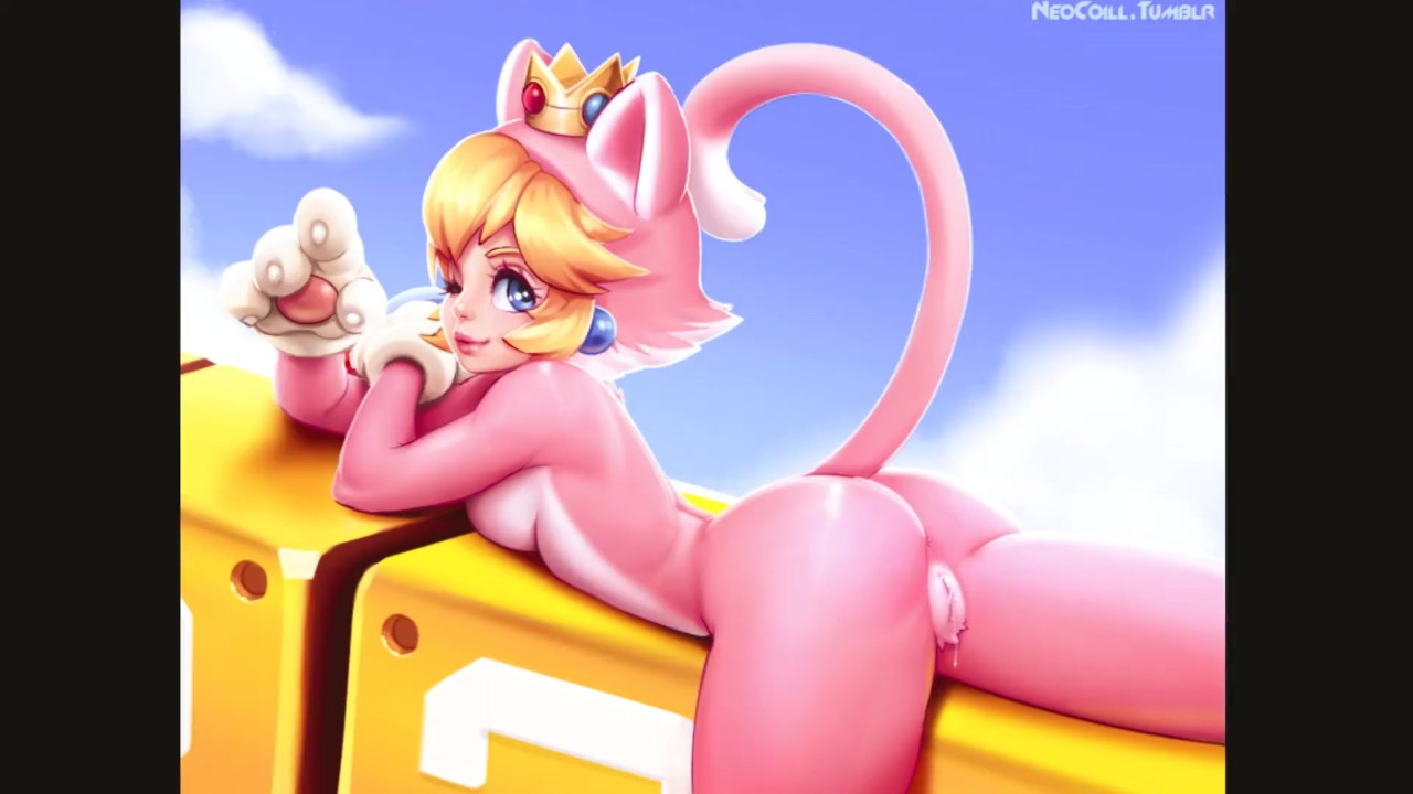 Sexy princess peach naked