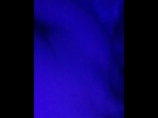 Perky tits glow in the dark