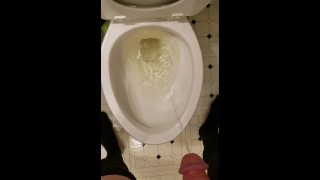 Long pee having trouble getting it out.