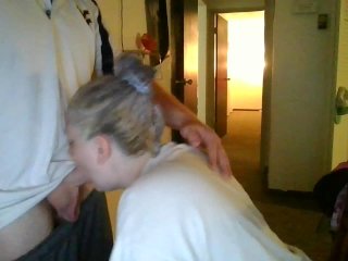 She_Blows Him While Dying Her Hair! He Doesn't Get toFinish!!!