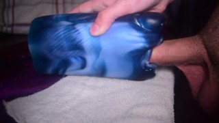 Cumming Inside And Fucking David's Muzzle From Bad Dragon