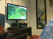 Preview 4 of Sexy GF gets tied up and bent over while I play Minecraft