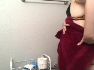 Stripping After Swimming