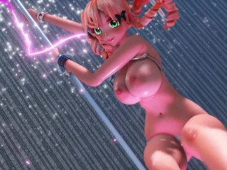 MMD Sexy Stripper Paaldans - Maiko