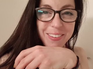 piss, nerd, masturbate, brunette