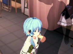 Sword Art Online - Sinon 3D Hentai - Screenshot 1 of 16 - Anime