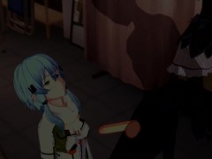 Sword Art Online - Sinon 3D Hentai - Screenshot 4 of 16 - Sword Art Online