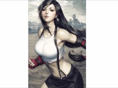JOI Español hentai, Tifa de Final Fantasy, Instrucciones para masturbarse.